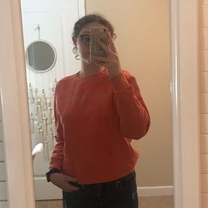 Coral SEASIDE sweatshirt -size small-